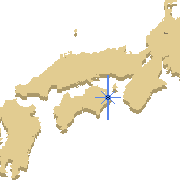 阿南市の位置図
