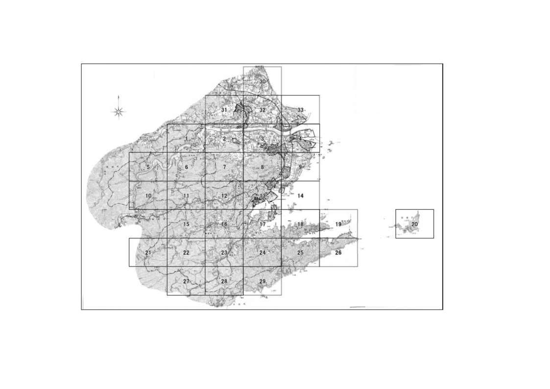 阿南市認定路線網図配置図