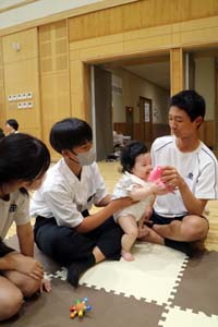 赤ちゃん授業実施