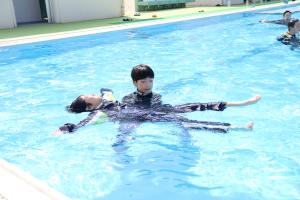 水辺の安全教室