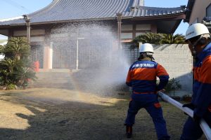 文化財防火訓練