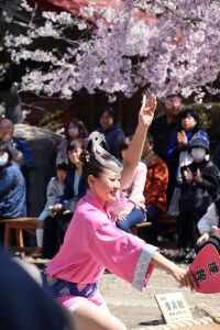 津乃峰神社桜まつり