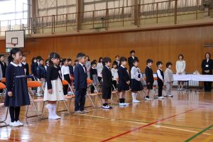 吉井小学校入学式