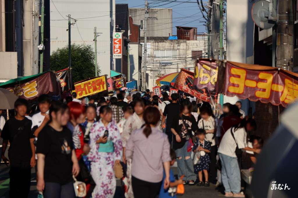 縁日屋台など