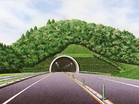 地域高規格道路（阿南安芸（あき）自動車道）イメージパース