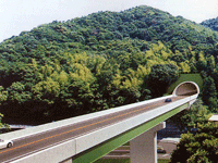 国道55号バイパス（仮称）橘トンネル暫定供用予想図